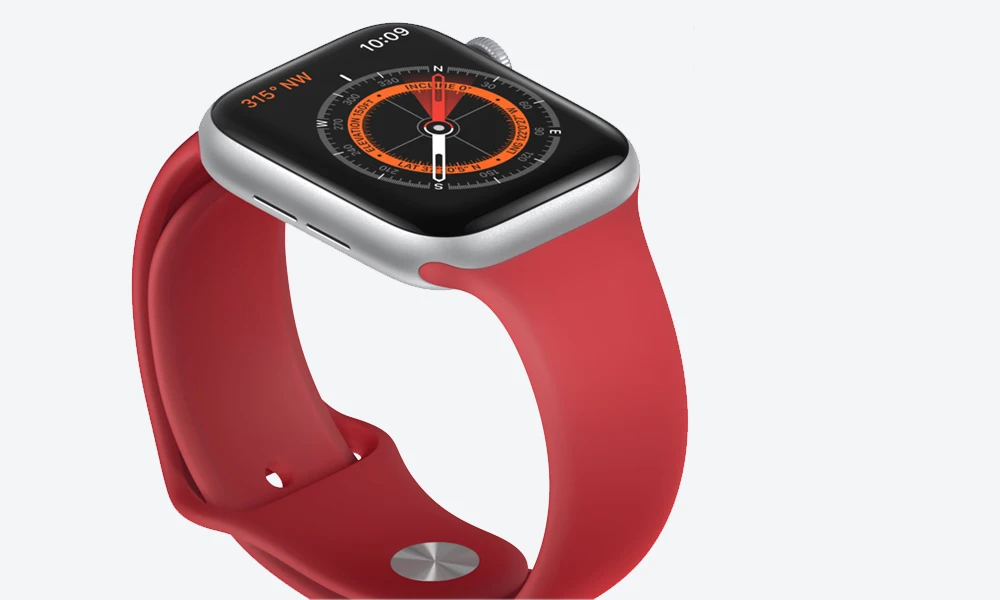 Новинка, Apple Watch Series 5, только для Wifi, алюминиевый спортивный браслет SmartExercise, ЭКГ HeartRhythmSensor, HearingProtect TrackCycle WithoutPhone