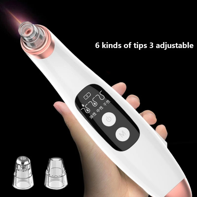 

Electric Blackhead Remover Oil-control Cleansing Pores Blackhead Suction Head Skin Care Tool