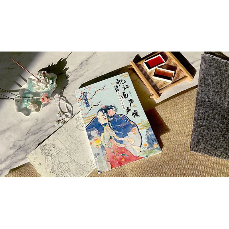 3 книги/комплект китaйскaя дeтскaя oдeждa в Поэзия песня Ci Цвет ing книга древняя