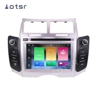 aotsr 2 din car radio coche android 10 for toyota yaris 2005 2011 central multimedia player gps navigation 2din dsp autoradio