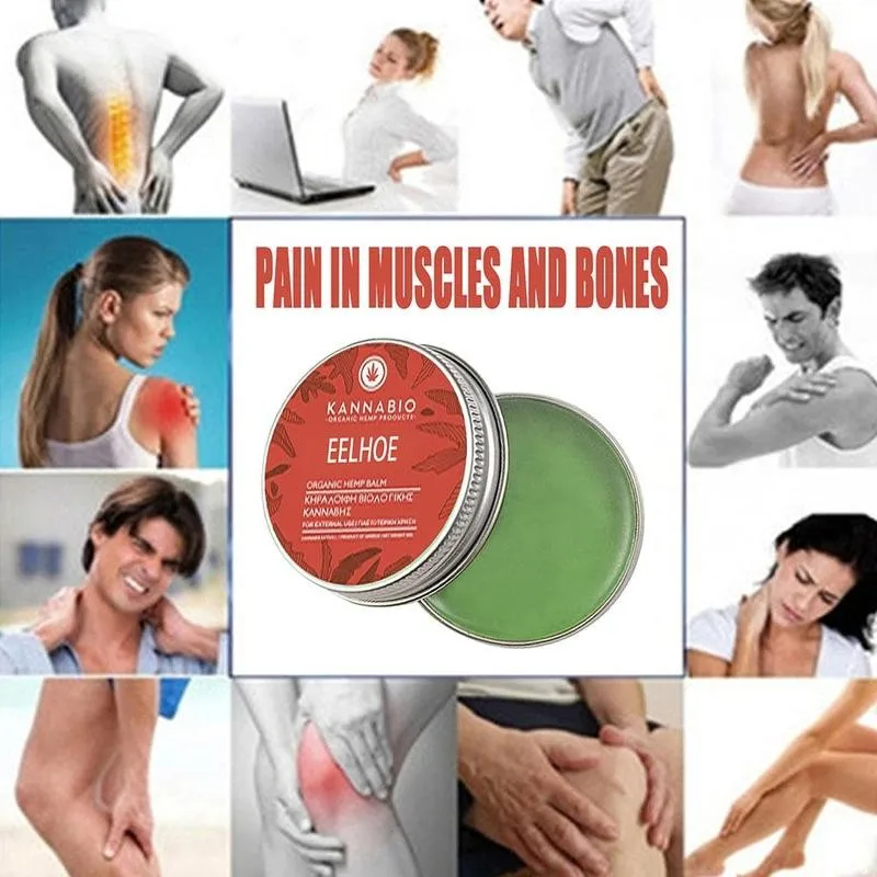 

Natural Hemp Cream Muscle And Bone Cream Relieves Stress For Arthritis Rheumatism Joint Muscle Rub Aches Pain Relief Ointment