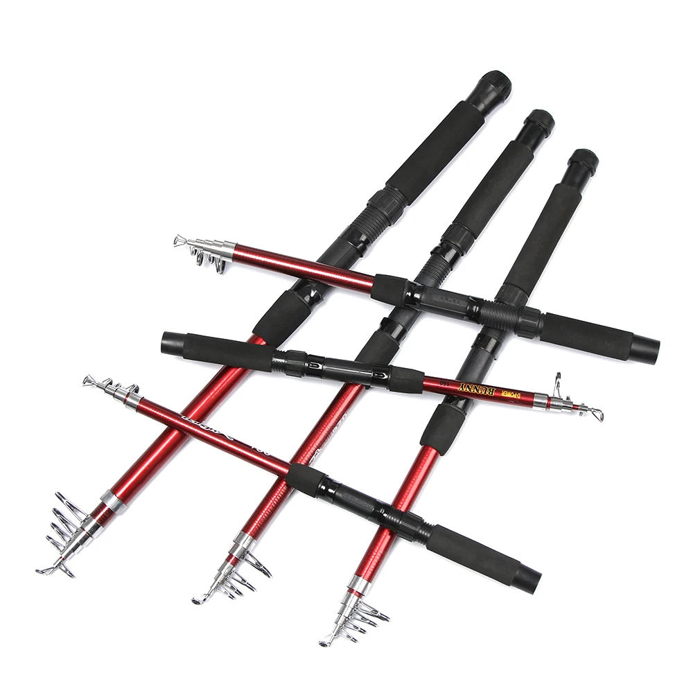 1 шт. стекловолокна морская Удочка телескопическая удочка рыболовные снасти для