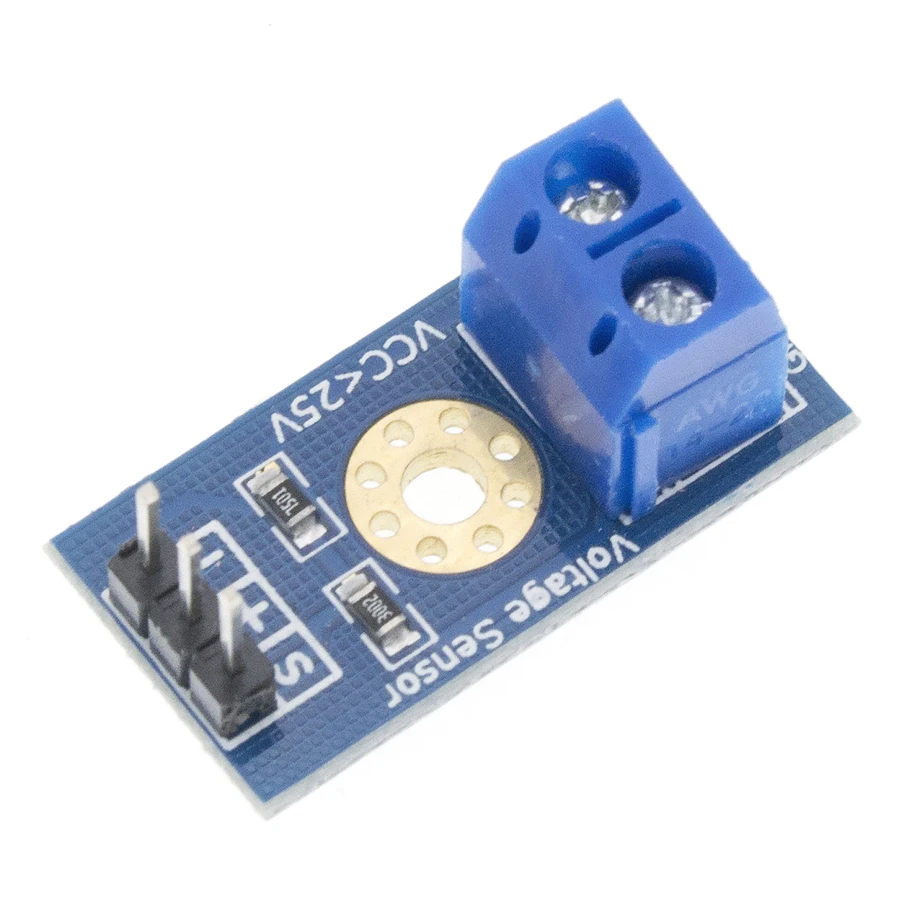 Умная электроника постоянный ток 0 25 в стандартный модуль датчика напряжения