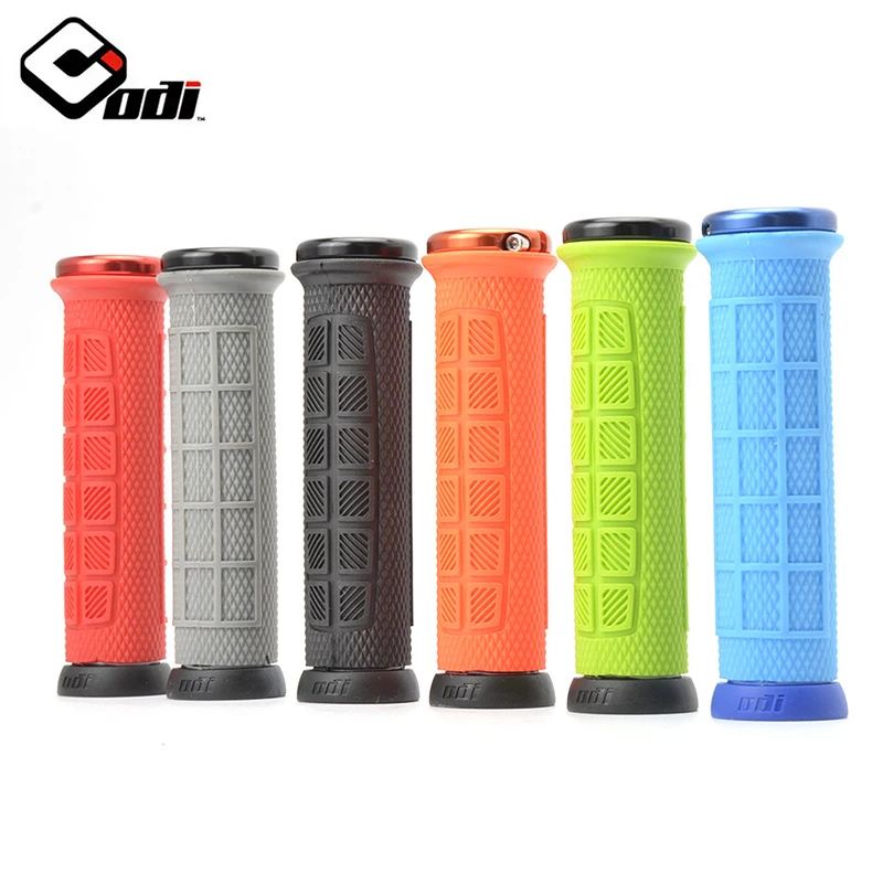 

American ODI Ultralight Silicone Anti-skid Grip Downhill Off-road Handlebar Cover Mountain Folding Bike Locking Grip Cover