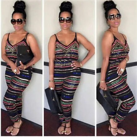 

New Sexy Women Party Jumpsuit Backless Playsuit Bodycon Romper Clubwear