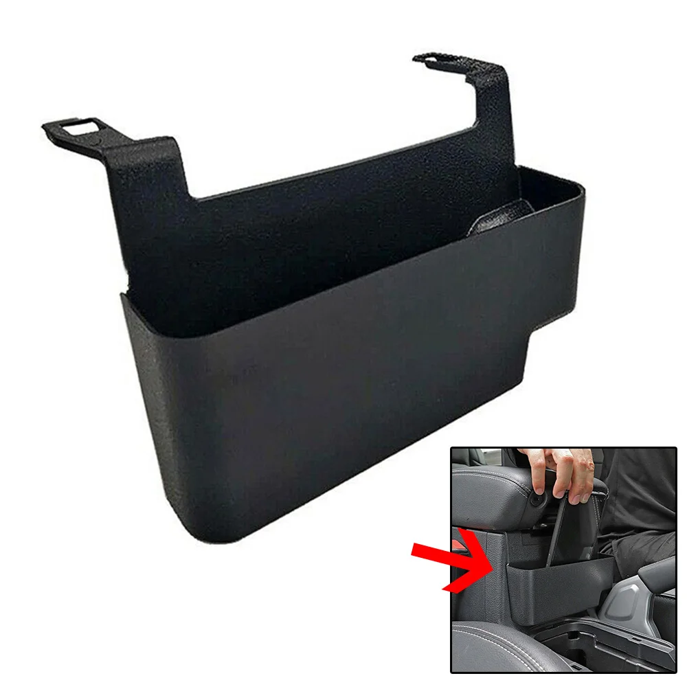 

Barrel Car Case Armrest Storage Black ABS For Jeep Wrangler JL JT Car 1 X