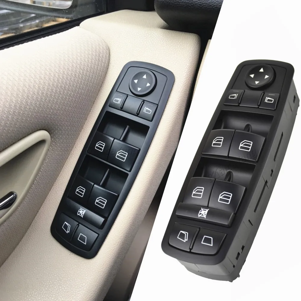 Malcayang Black Window Mirror Switch Control Unit For Mercedes W164 W251 GL320 R320 R500 R63 GL450 GL550 2518300190 | Автомобили и
