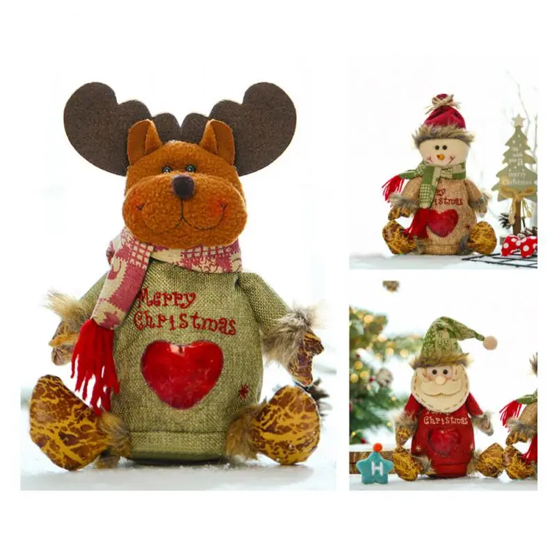 

Christmas Apple Bag Candy Gift Bag Santa Elk Christmas Gift Kid's Candy Bag Xmas Eve Apple Bag Xmas Decor Exquisite Gift Bag