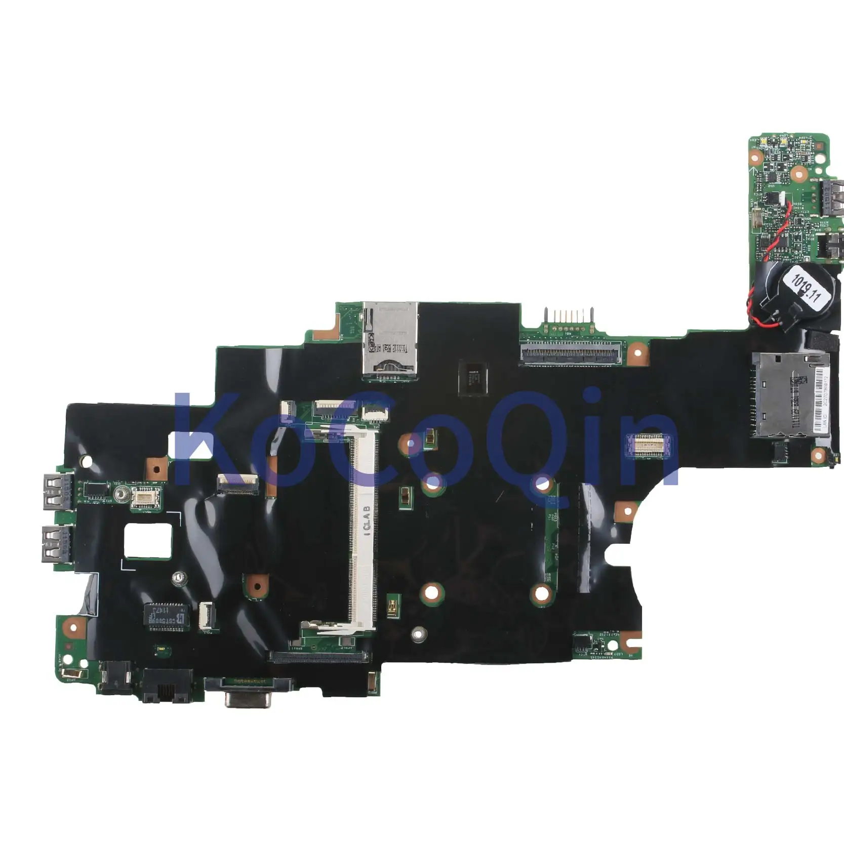 KoCoQin материнская плата для ноутбука HP Elitebook 2760P I3-2350M QM67 671139-001 671139-501 10229-2 |