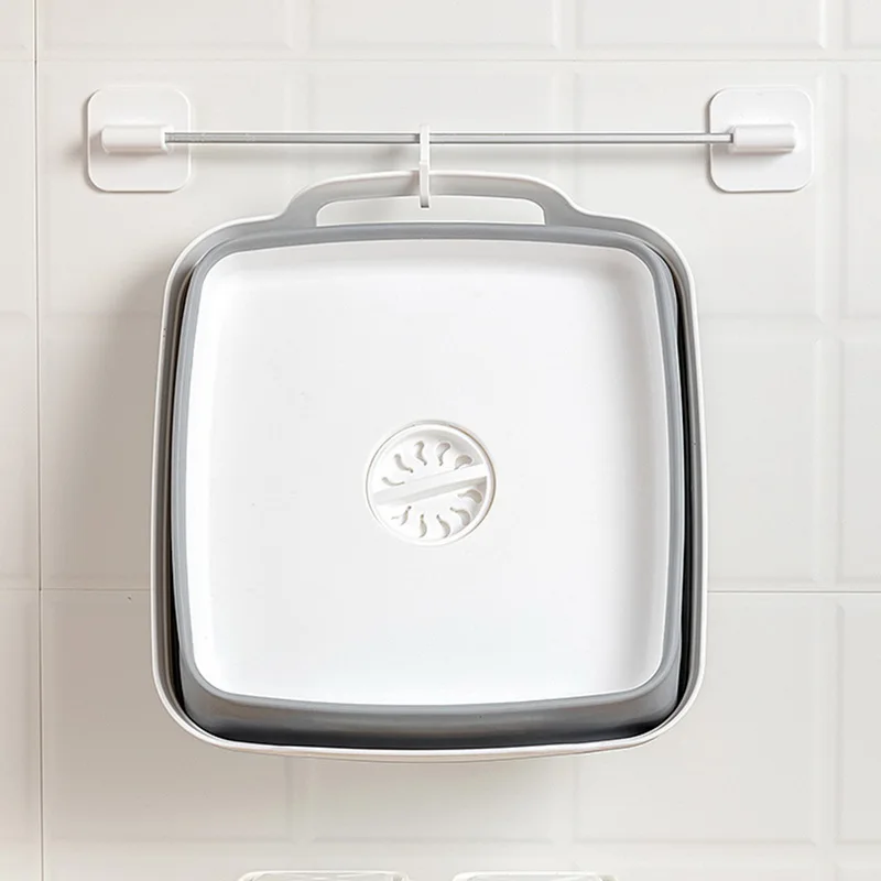 2020 умывальник для мытья овощей и фруктов кухонный продукт складная корзина слива