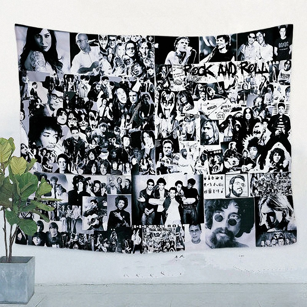 Плакат в стиле хип-хоп/Рок/трапециевидный металл/регги музыка Гиг большой флаг