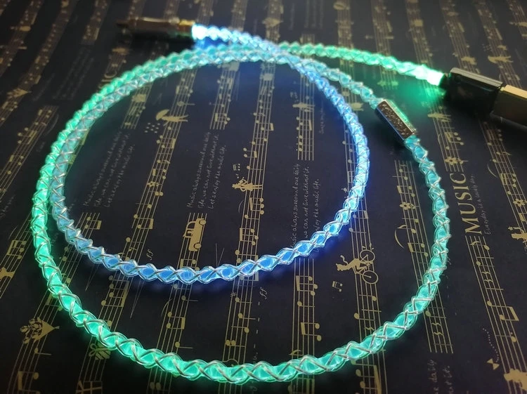 Гибкие кабели из Паракорда с RGB светильник кой для геймеров механическая