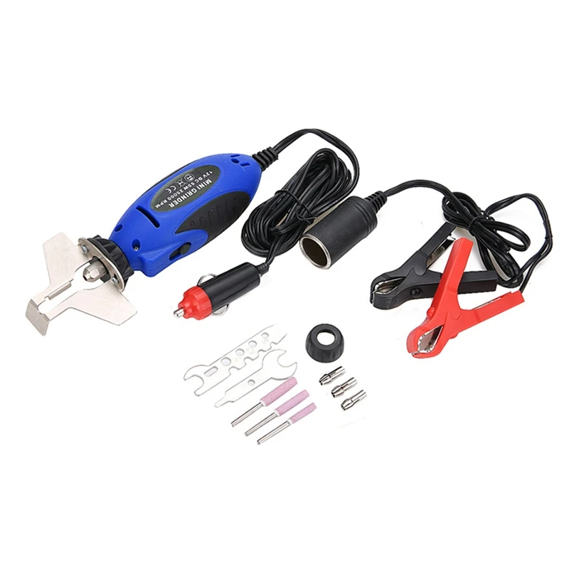 

12V Chainsaw Sharpener Electric Hand Saw Folding Chain Sharpening Chainsaw Electric Mini Saw Grind Sharpening Machine Kit Tool