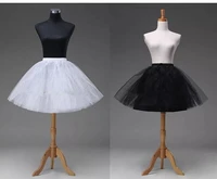 new short petticoat crinoline underskirt tutu bridal wedding dress skirt slips hoops 2021
