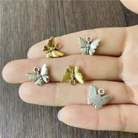 junkang alloy amulet colorful cute mini glossy butterfly pendant diy make all kinds jewelry connector craft accessories discover