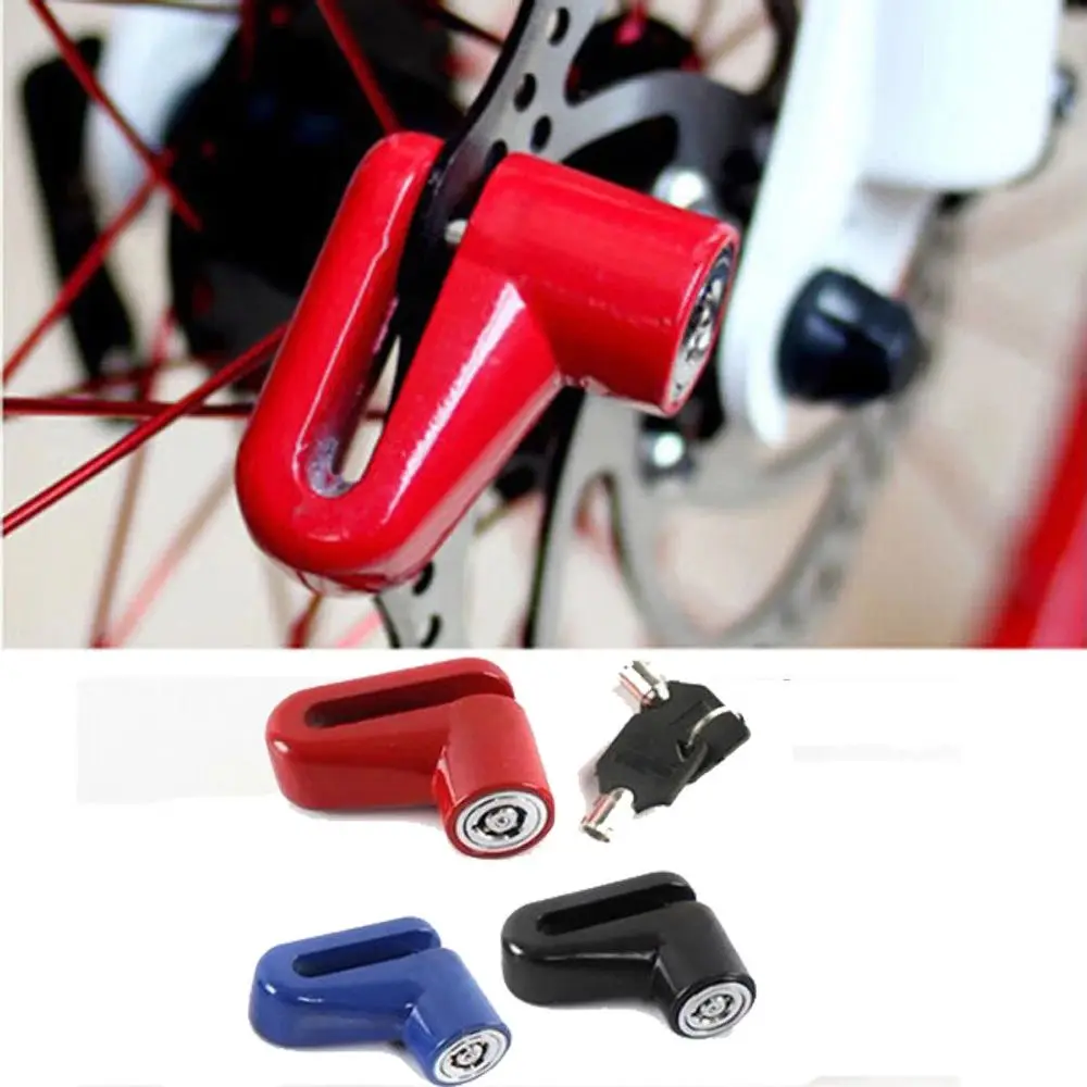 

Sports Scooter Moto Security Safety Anti Theft Keys Lock Brake Locks Bicycle Wheel Lock Brake Disc Lock