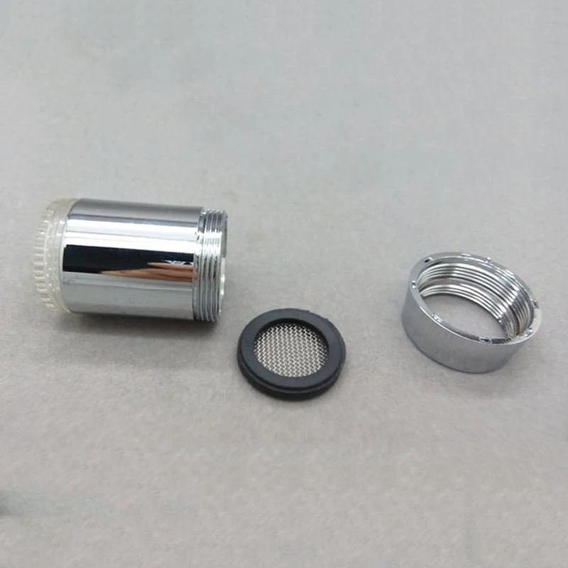 7 цветов светодиодный светильник водопроводный кран головки RGB светящийся