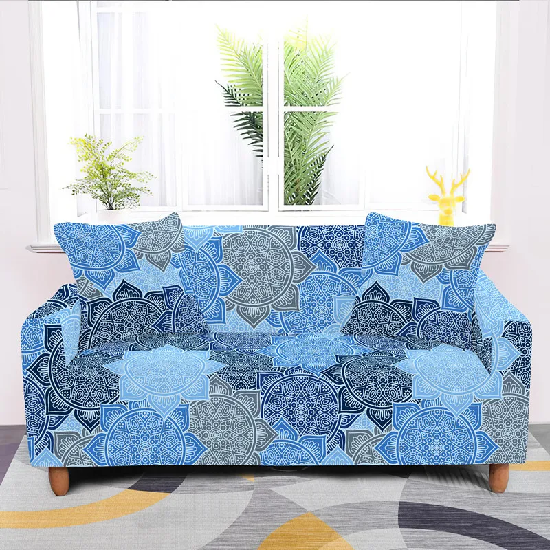 Чехол для кресла 1/2/3/4 дюймов эластичный в богемном стиле | Дом и сад