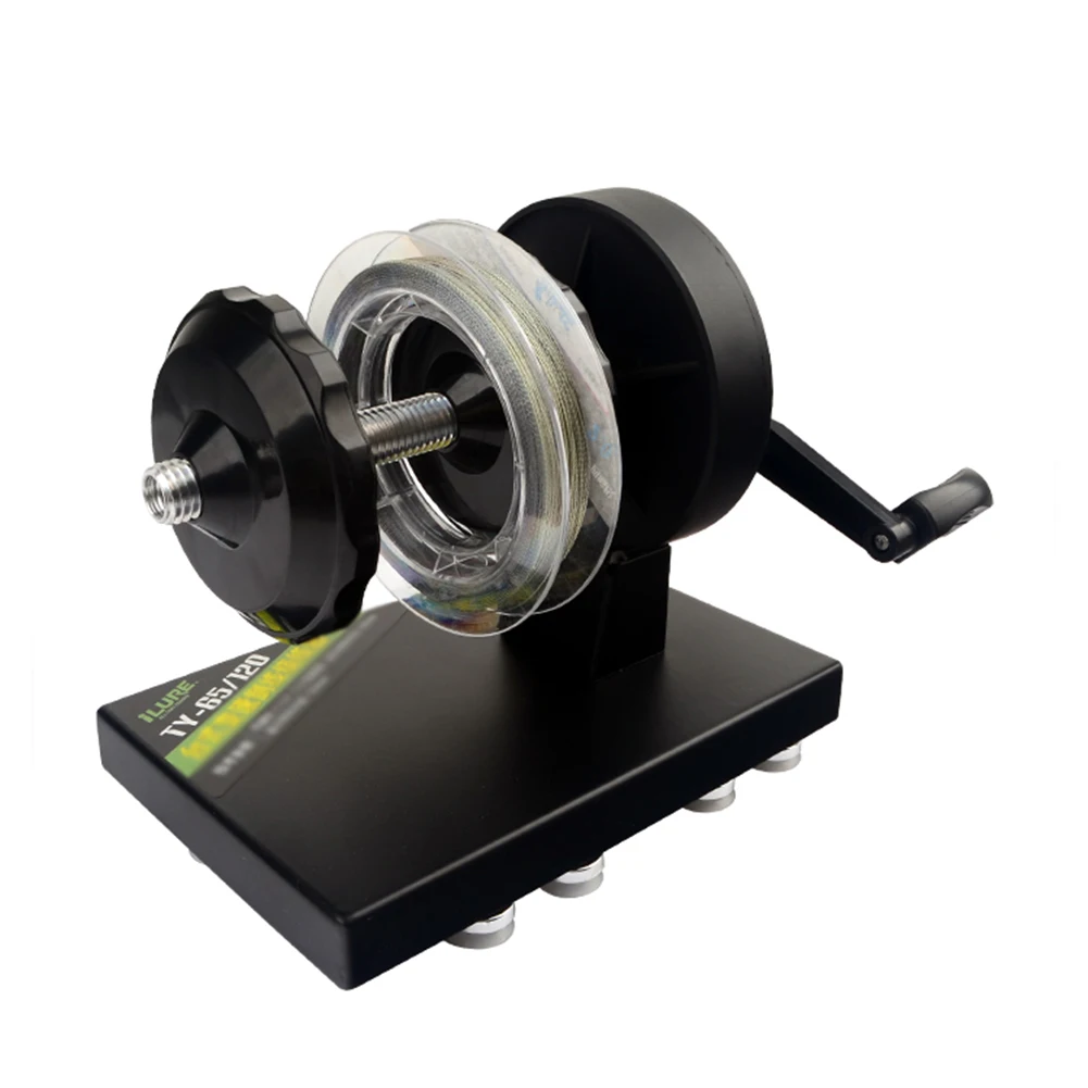 

Tackle Fishing Line Spooler Suction cup Variable speed Portable PVC Reel