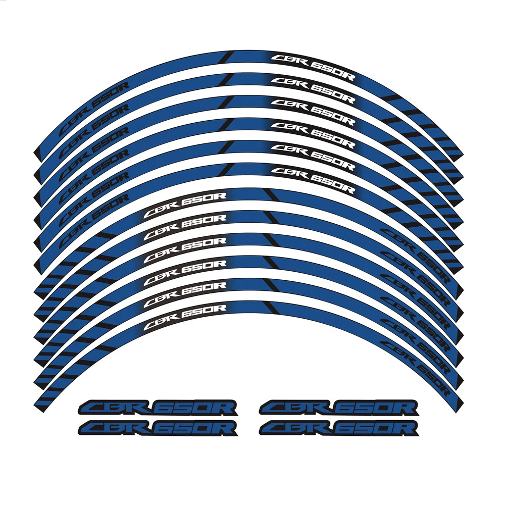Мотоцикл Декор шин обода колеса светоотражающие наклейки для укладки Авто