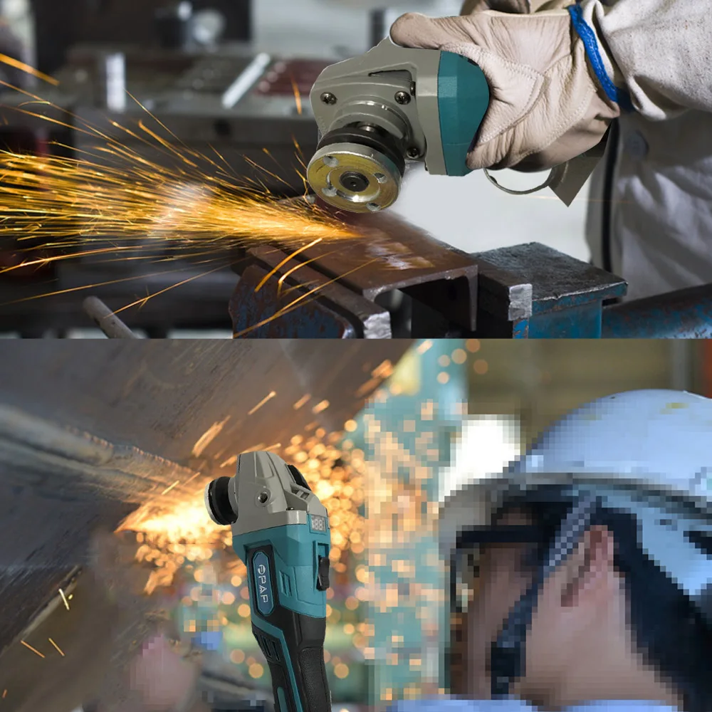 Угловая шлифовальная машина 18 в 1380 вт|Детали инструментов| |