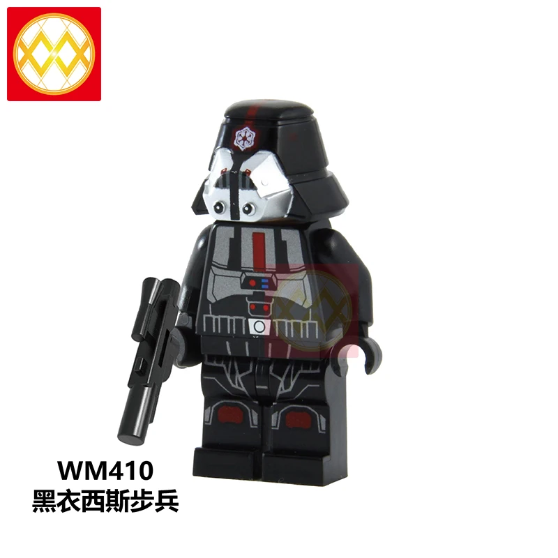 G0001 Человек рода ситх Стормер Poe Dameron Kare Dunn Raider Empire механический робот строительные блоки игрушки для детей - Цвет: Абрикосовый