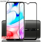 2PCS Glass on Redmi 8 Tempered Glass For Xiaomi Redmi 8 HD Phone Screen Protector Full Glue Cover For Xiaomi Redmi 8 Glass 6.22