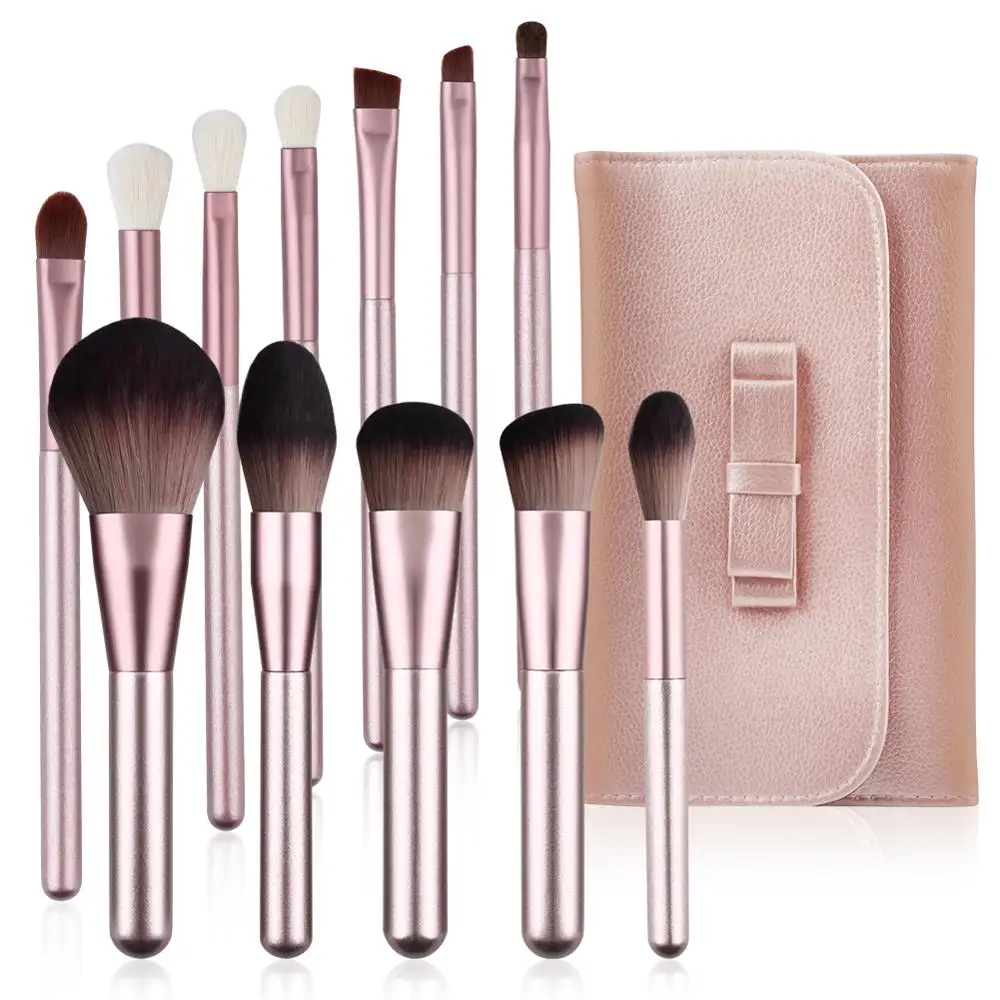 Набор кистей для макияжа WeChip 12 шт Премиум набор Кабуки тональный крем пудра