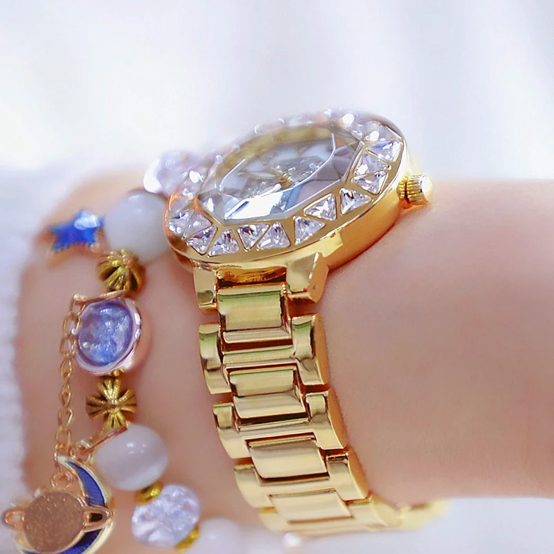 2019 Rose Gold Watch Women Watches Ladies Creative Clock Stainless Steel Women's Bracelet Relogio Feminino Montre Femme | Наручные