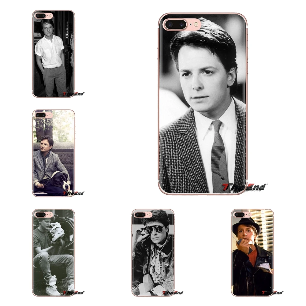Michael J. Fox Canadian actor Art TPU Case For iPhone XS Max XR X 4 4S 5 5S 5C SE 6 6S 7 8 Plus Samsung Galaxy J1 J3 J5 J7 A3 A5 |