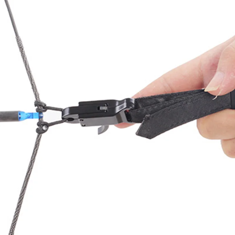 

1Pc Camo Release Aid 80Lbs Compound Bow Trigger Caliper Strap Wrist Tool Accessories Youth Archer Archery Bow