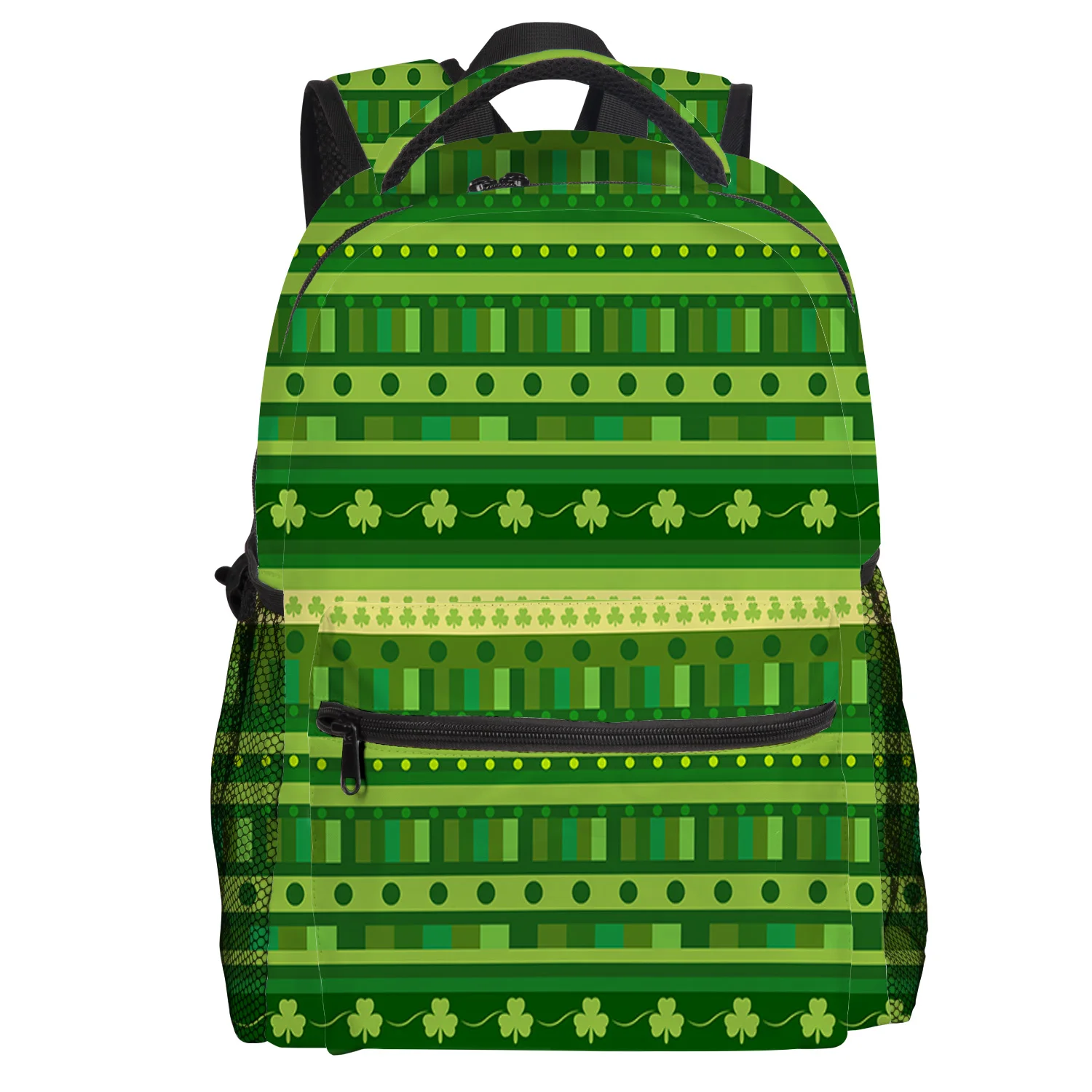 Рюкзак St. Patrick'S Day Clover для студентов колледжа износостойкий рюкзак ноутбука