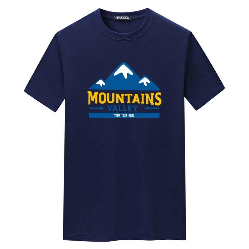 

Funny men t-shirt printing mountain peak mou t-shirt cool t-shirt brand cotton t-shirt 2021 summer black tee men's short sleeve