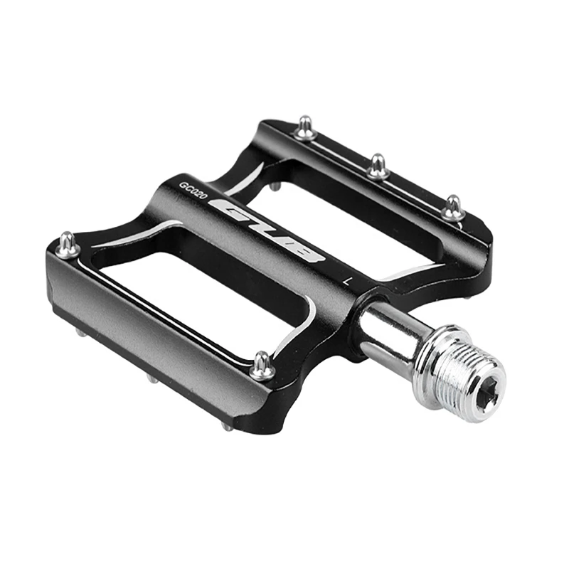 Алюминиевые велосипедные педали GUB GC020 с плоской платформой для шоссейных