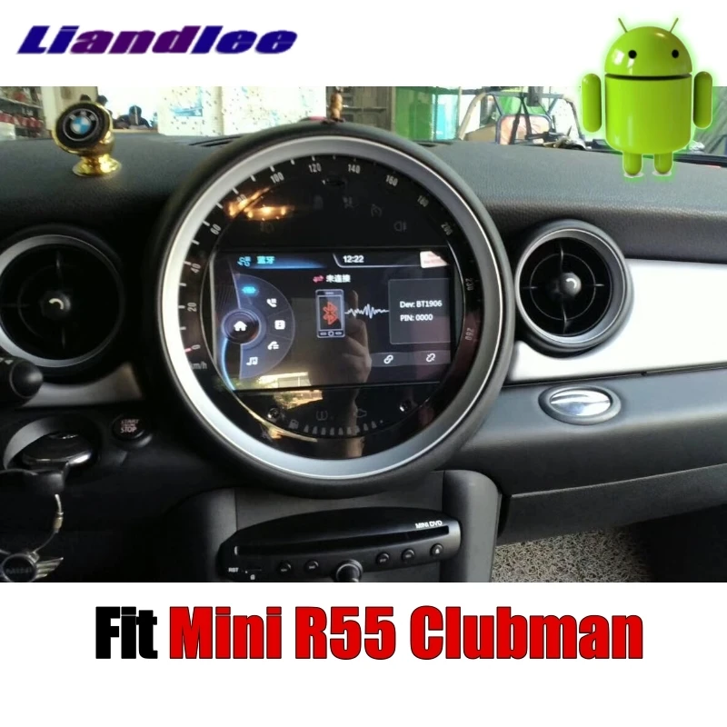 Автомобильный мультимедийный плеер Liandlee без DVD NAVI для Mini Clubman R55 2007 ~ 2014 Система