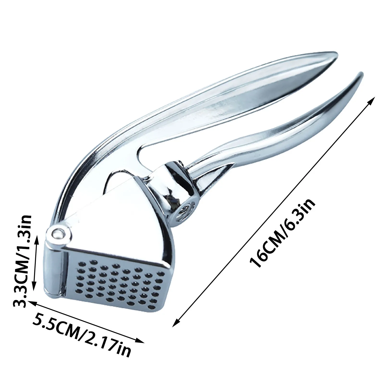 

Garlic Press Crusher Kitchen Cooking Vegetables Ginger Squeezer Masher Handheld Ginger Mincer Tools Kitchen Accessories#g3