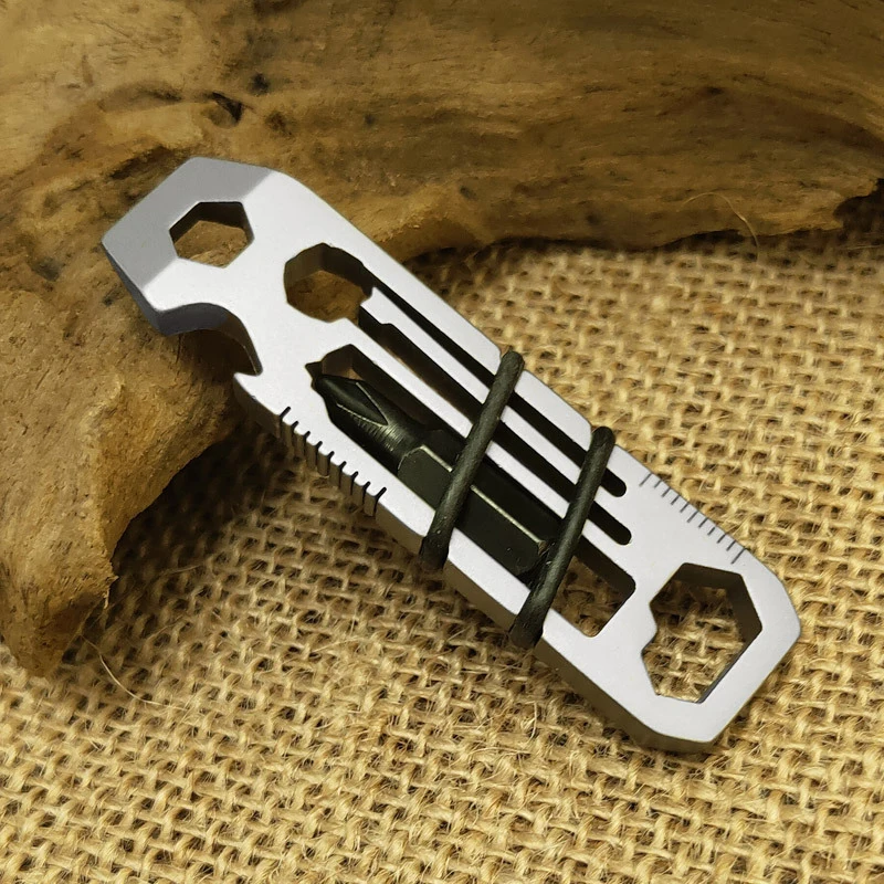 

Stainless Steel Universal Gadgets Outdoor Portable Small Wrenches Mini Pendants Practical And Multifunctional Combinations