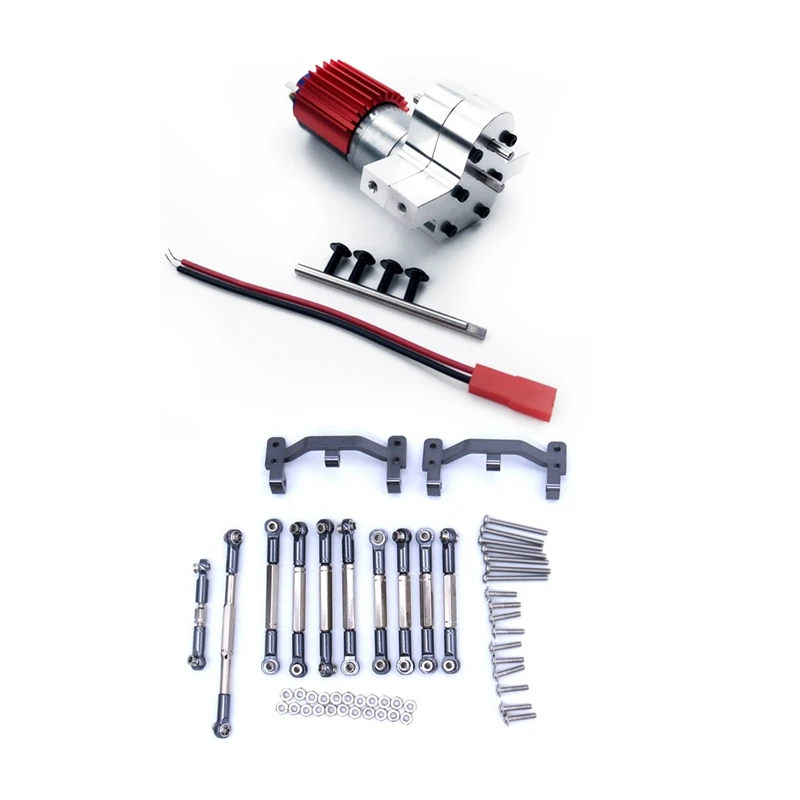 370 Матовый двигатель + радиатор из сплава коробка передач со стальными шестернями