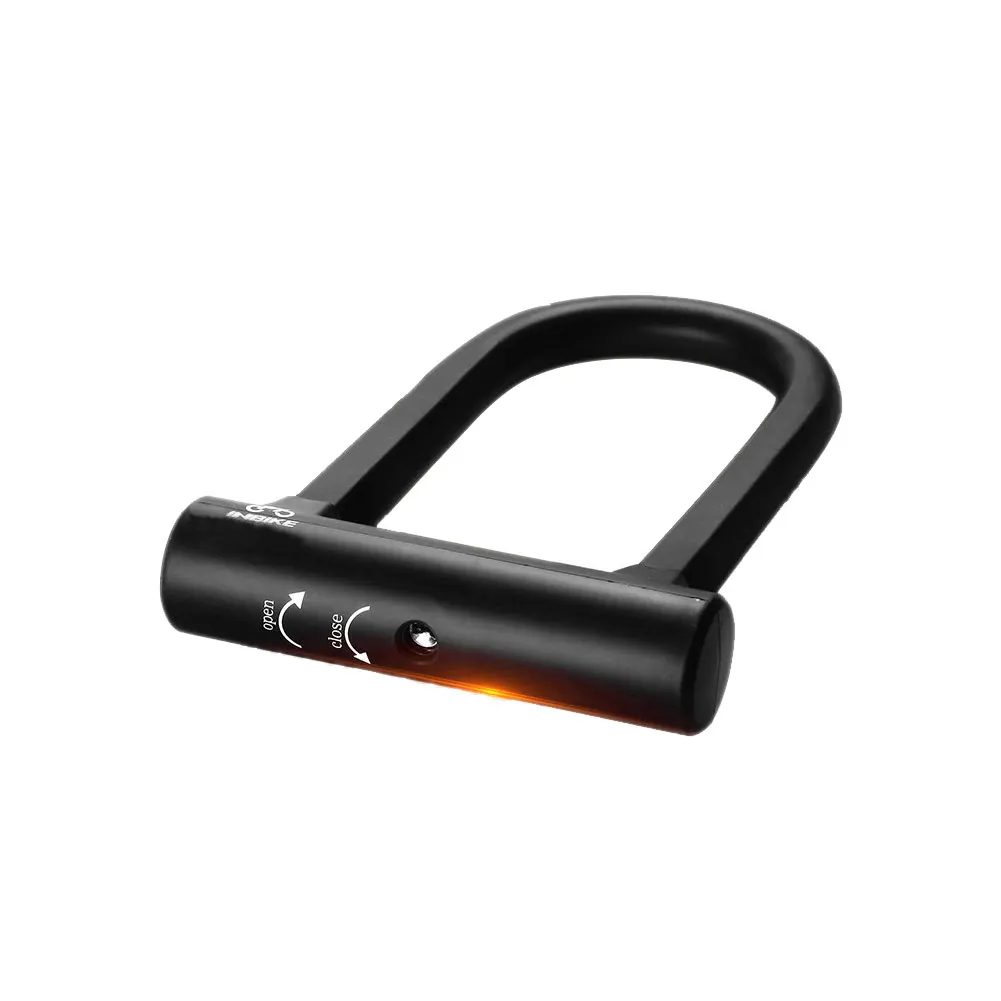

16mm U Bar Bike Lock Anti-Theft Bicycle U Lock With Mount Bracket And 2 Keys Heavy Duty Steel Security Bike Cable U-Locks Set