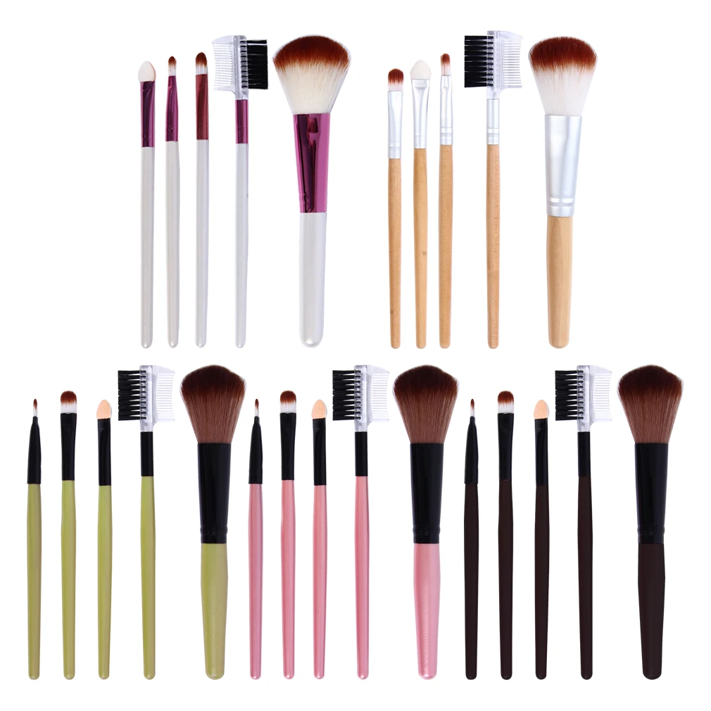 20 шт./компл. Профессиональные кисти для макияжа кисть растушевки тени Пудра