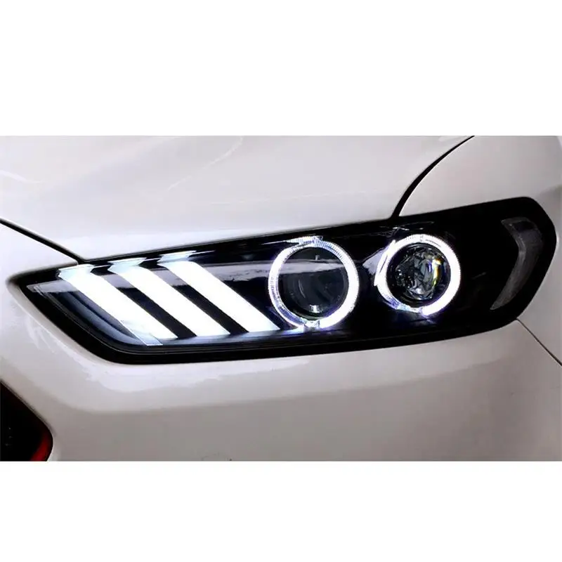 Drl Luces Para Auto Assessoires светодиодные боковые поворотники Automovil фары Задние Автомобильные фары в сборе 13 14 15 16 для Ford Mondeo