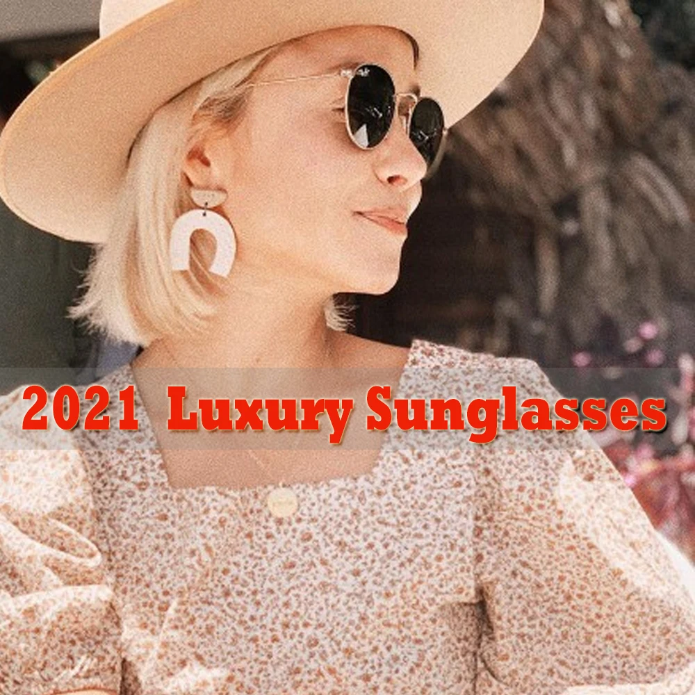 

2021 Vintage Oval Classic Sunglasses Women/Men Eyeglasses Street Beat Shopping Mirror Oculos De Sol Gafas UV400 E447