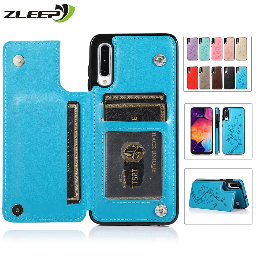 Чехол для Samsung Galaxy S20 FE S10 E S9 S8 Note 20 10 9 8 Ultra Plus A52 A72 A12 A51 A71 S7edge кожаный чехол подставка