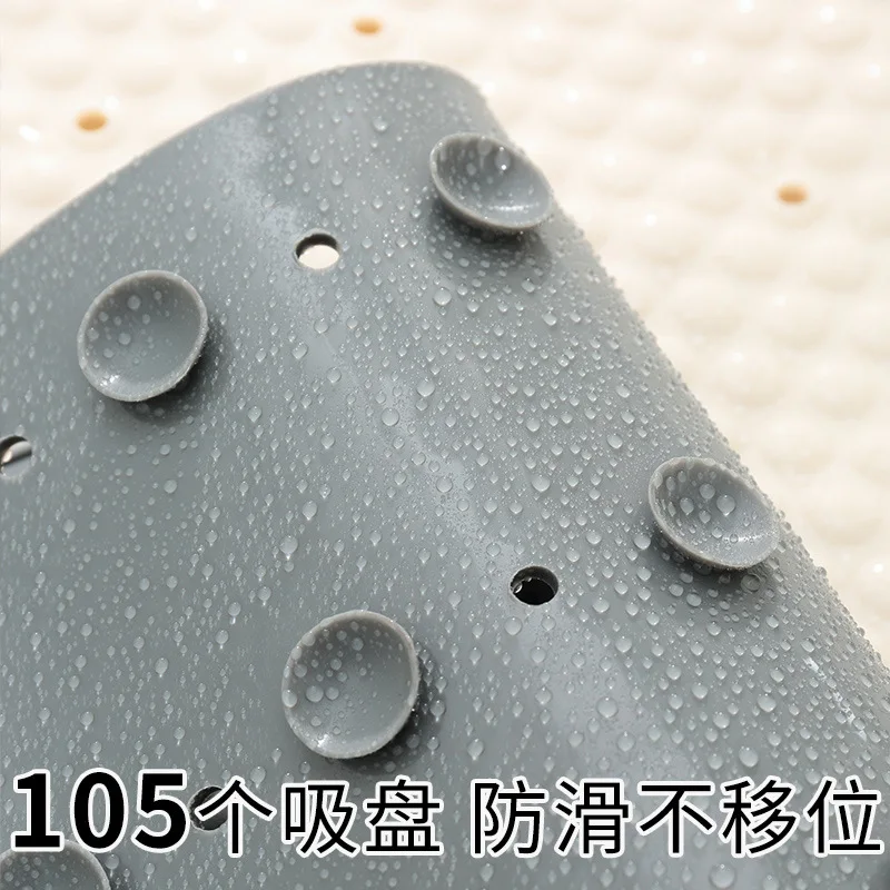 new style pvc toilet bathroom non slip mat household bathroom grind stone floor mat shower room massage foot mat free global shipping