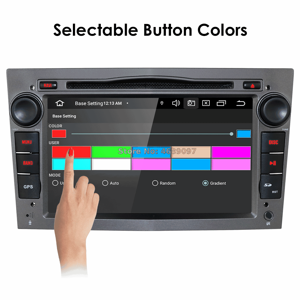 Hizpo PX5 2 Din Octa Core " Android 8,0 автомобильный dvd-радиоплеер для Opel Astra Vectra Antara Zafira Corsa gps Navi Wi-Fi и Bluetooth