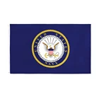 Флаг 60x90 90x150 см США USN эмблема баннер военный вымел новый флаг ВМС США для украшения