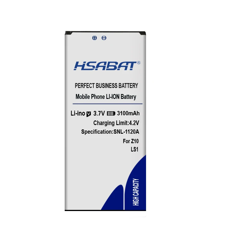 HSABAT 3100 мАч LS1 Аккумулятор для Blackberry Z10, BBSTL100-4w, Лагуна, RFH12LW, STL100-2, Z10 LTE STL100-3, Z10 STL100-1 батарея