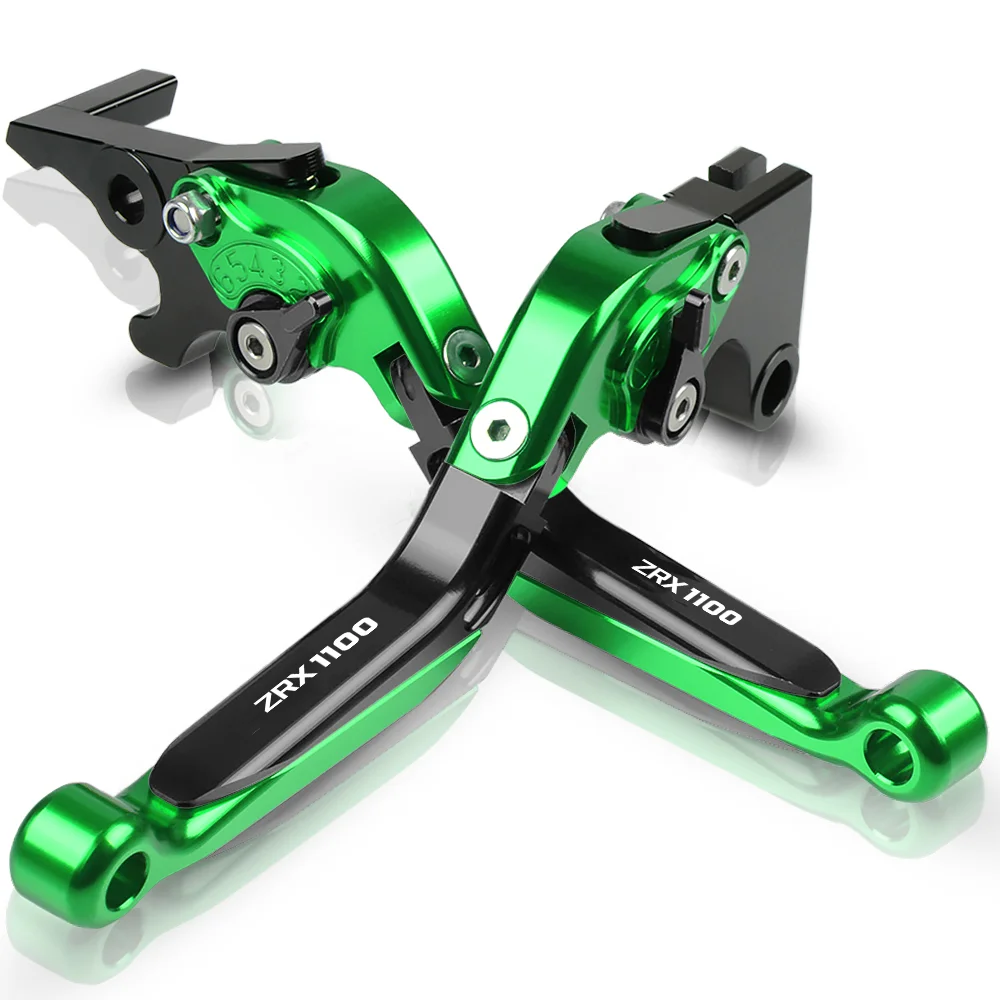 

For Kawasaki ZRX1100 1999 2000 2001 2002 2003 2004 2005 2006-2007 Motorcycle Brake Clutch Lever Extendable Hand Grip Handlebar