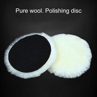 55 hot sales buffing pad wear resistant professional wool waxing sanding polishing wheel