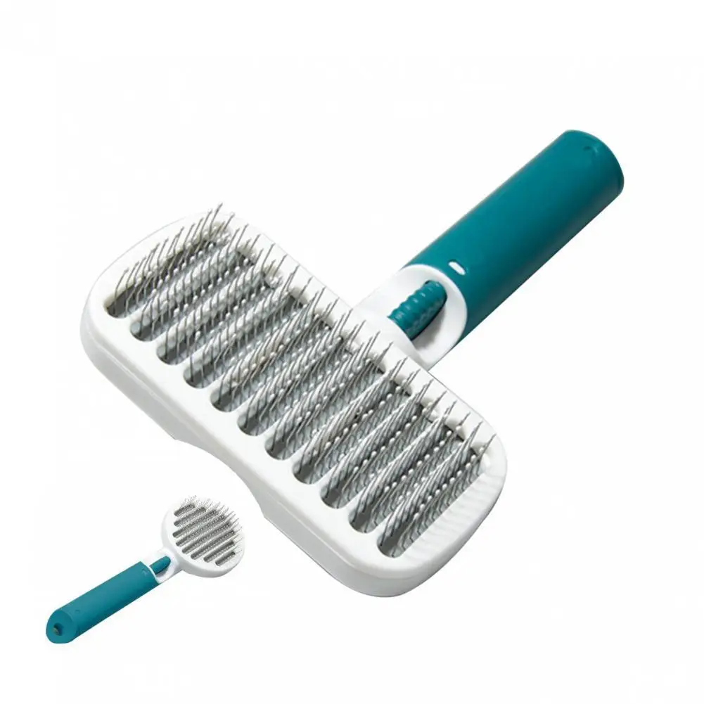 

Pet Comb Safe Pet Hair Cleaning Brush Lightweight Fluffy Hair Pet Grooming Comb